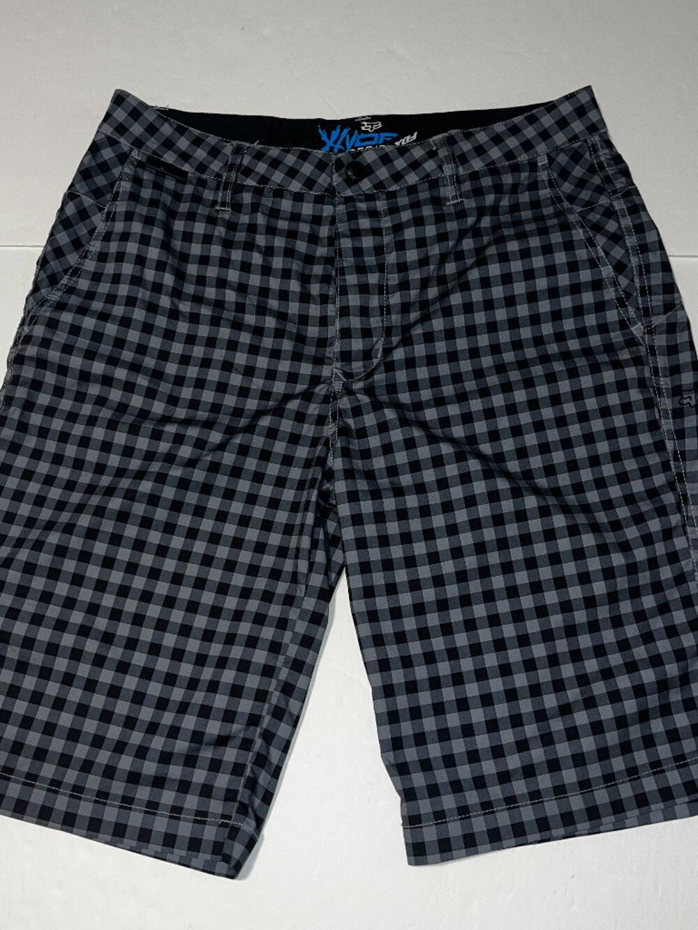 Fox Racing Hydro Series men's plaid shorts size 32